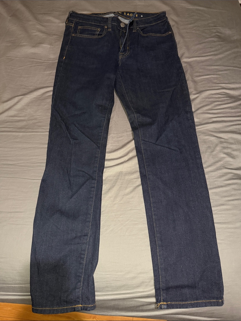 American Eagle Outfitters Dark Blue Skinny Jeans